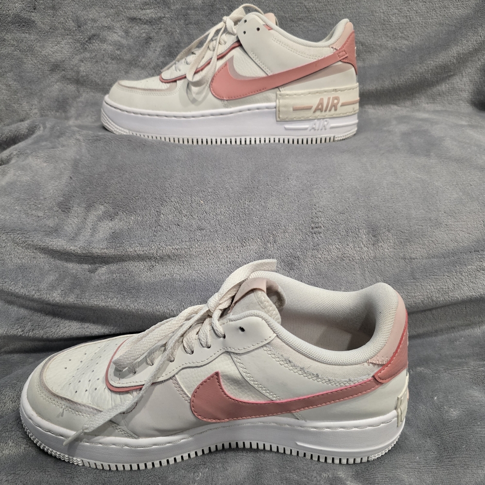 Nike Air Force 1 Low White Pink Swoosh